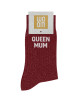 Chaussette à Paillettes femme "Queen Mum" Cherry Pop (Taille 36-40)