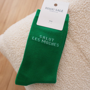 Chaussettes homme "Salut les moches" (Taille 42-46) Woom