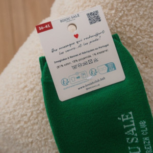 Chaussettes homme "Salut les moches" (Taille 42-46) Woom