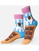 Chaussettes enfant "Barre Chocolatée" (5-10 ans)