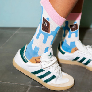 Chaussettes enfant "Barre Chocolatée" (5-10 ans) Eat my Socks