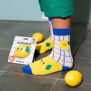 Chaussettes enfant "Citron" (5-10 ans) Eat my Socks