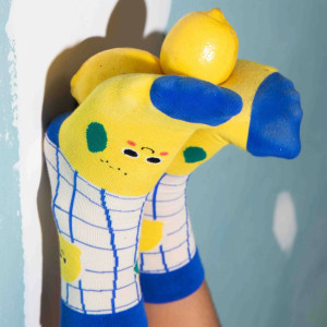 Chaussettes enfant "Citron" (5-10 ans) Eat my Socks