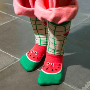 Chaussettes enfant "Pastèque" (5-10 ans) Eat my Socks