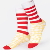 Chaussettes enfant "Pop Corn" (5-10 ans)