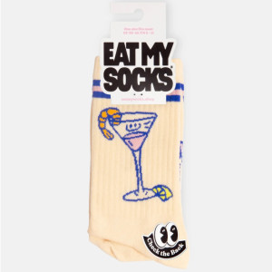 Chaussettes adulte "Cocktail de Crevettes" (Taille 36-45) Eat my Socks