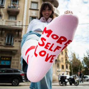 Chaussettes adulte "Love" (Taille 36-45) Eat my Socks