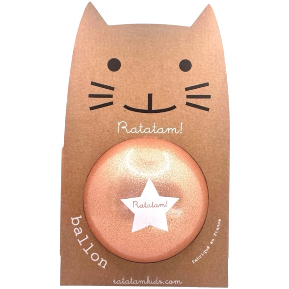 Ballon Chat "Cuivre" (15 cm)