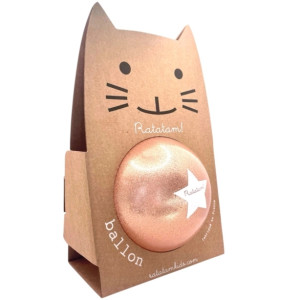 Ballon Chat "Cuivre" (15 cm) Ratatam