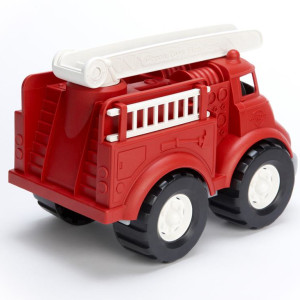 Camion de Pompiers en plastique recyclé "Rouge" (2-6 ans)