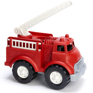 Camion de Pompiers en plastique recyclé "Rouge" (2-6 ans)