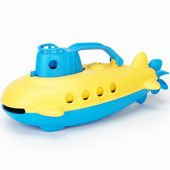 Sous-marin en plastique recyclé "Bleu" (6 mois-5 ans)