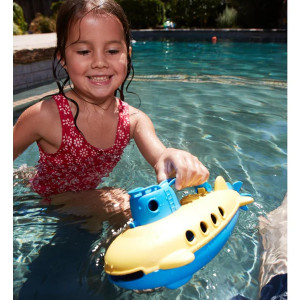 Sous-marin en plastique recyclé "Bleu" (2-6 ans)