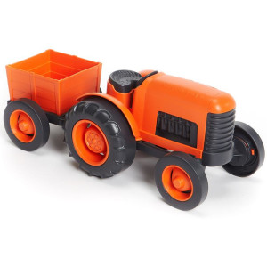 Tracteur en plastique recyclé "Orange" (2-6 ans) Green Toys
