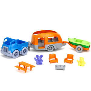 Set de Camping-Car en plastique recyclé (2-6 ans) Green Toys