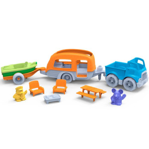 Set de Camping-Car en plastique recyclé (2-6 ans) Green Toys