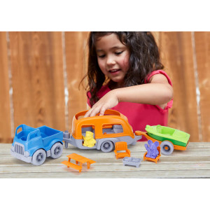Set de Camping-Car en plastique recyclé (2-6 ans) Green Toys