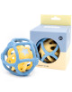 Balles sensorielles en silicone "Bleu/Jaune" (x2)