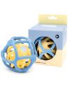 Balles sensorielles en silicone "Bleu/Jaune" (x2)