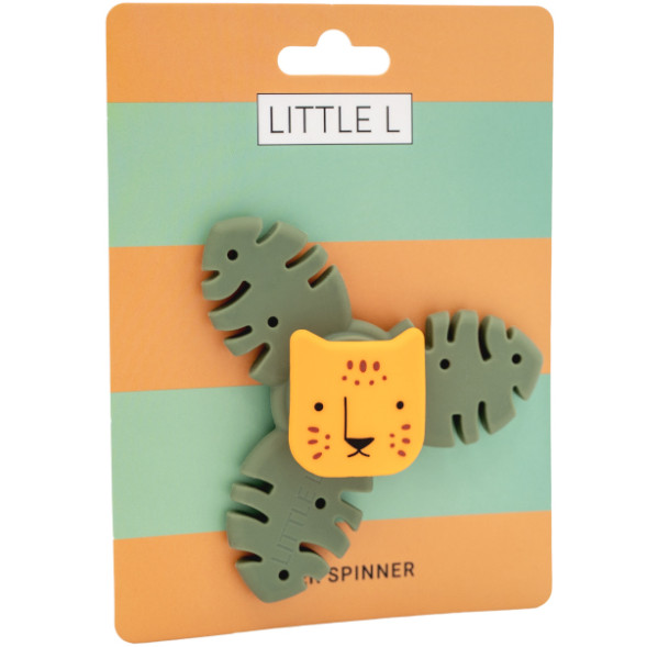Jouet sensoriel en silicone "Spinner Tiger"