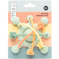 Jouet sensoriel en silicone "Etoile Verte" (0 mois et +)