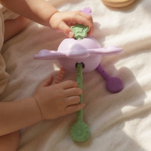 Jouet sensoriel en silicone "Ciel Violet" (10 mois et +) Little L