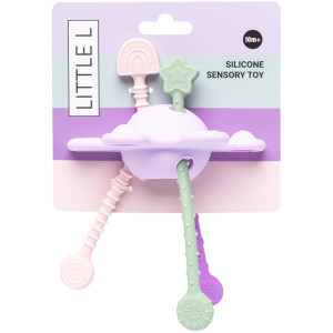 Jouet sensoriel en silicone "Ciel Violet" (10 mois et +) Little L