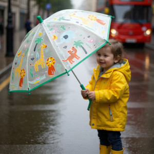 Parapluie enfant magique "Jungle" Little L