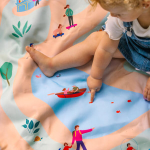 Tapis de jeu /Sac à jouets Outdoor imperméable "Parc" Play & Go