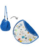Tapis de jeu /Sac à jouets Noomad Soft en coton "Moulin Roty Puce&Pilou"