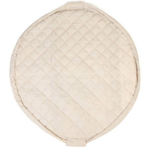 Tapis de jeu /Sac à jouets Soft en coton bio "Stripes Blue"