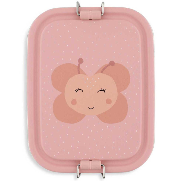 Boîte repas en inox "Mrs Butterfly" (800 ml)