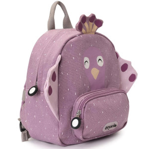 Sac à dos enfant (31 cm) en coton hydrofuge "Mrs Peacock" Trixie