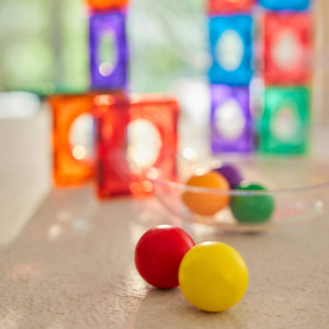 Circuit de billes "Compact Pack Intense" (60 pièces) Cleverclixx