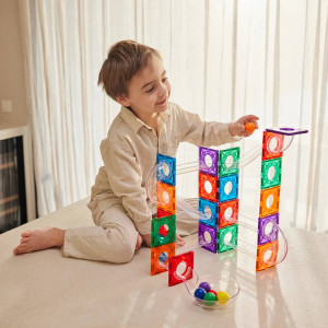 Circuit de billes "Compact Pack Intense" (60 pièces) Cleverclixx