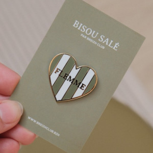 Pin's "Flemme" BIsou Salé