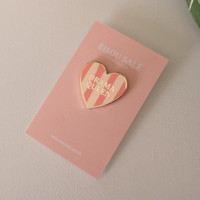 Pin's "Coeur Rayé Drama Queen"