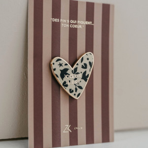 Pin's "Coeur Libre" Zakuw