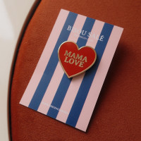 Pin's "Coeur Rouge Mama Love"