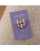 Pin's "Coeur Rayé Girlboss"