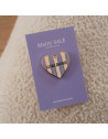 Pin's "Coeur Rayé Girlboss"