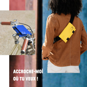 Pochette Véloche de vélo "Jaune" Rainette