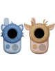 Talkie-Walkies enfant Zoo "Raton-Laveur/Cerf" (3-12 ans)