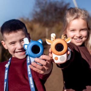 Talkie-Walkies enfant Zoo "Raton-Laveur/Cerf" (3-12 ans) The Zoo Family