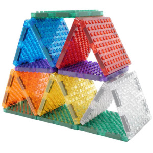 Pack de briques et tuiles "Intense" (16 pièces) Cleverclixx