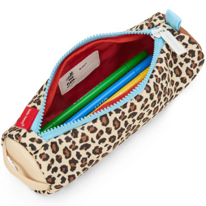 Trousse à crayons fille "Léopard" Hello Hossy