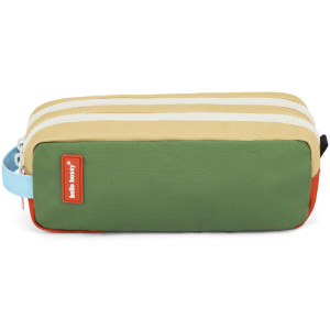 Trousse à crayons enfant double "Mini Green Lake" Hello Hossy
