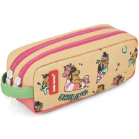Trousse à crayons fille double "Unicorn" Hello Hossy