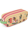 Trousse à crayons enfant double "Unicorn"