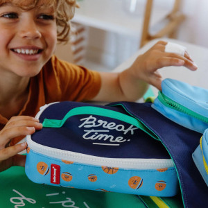Sac Goûter isotherme "Bball Crew" Hello Hossy